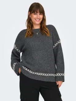 New CARAMANDA Striktrøje Dame Strik & Cardigans