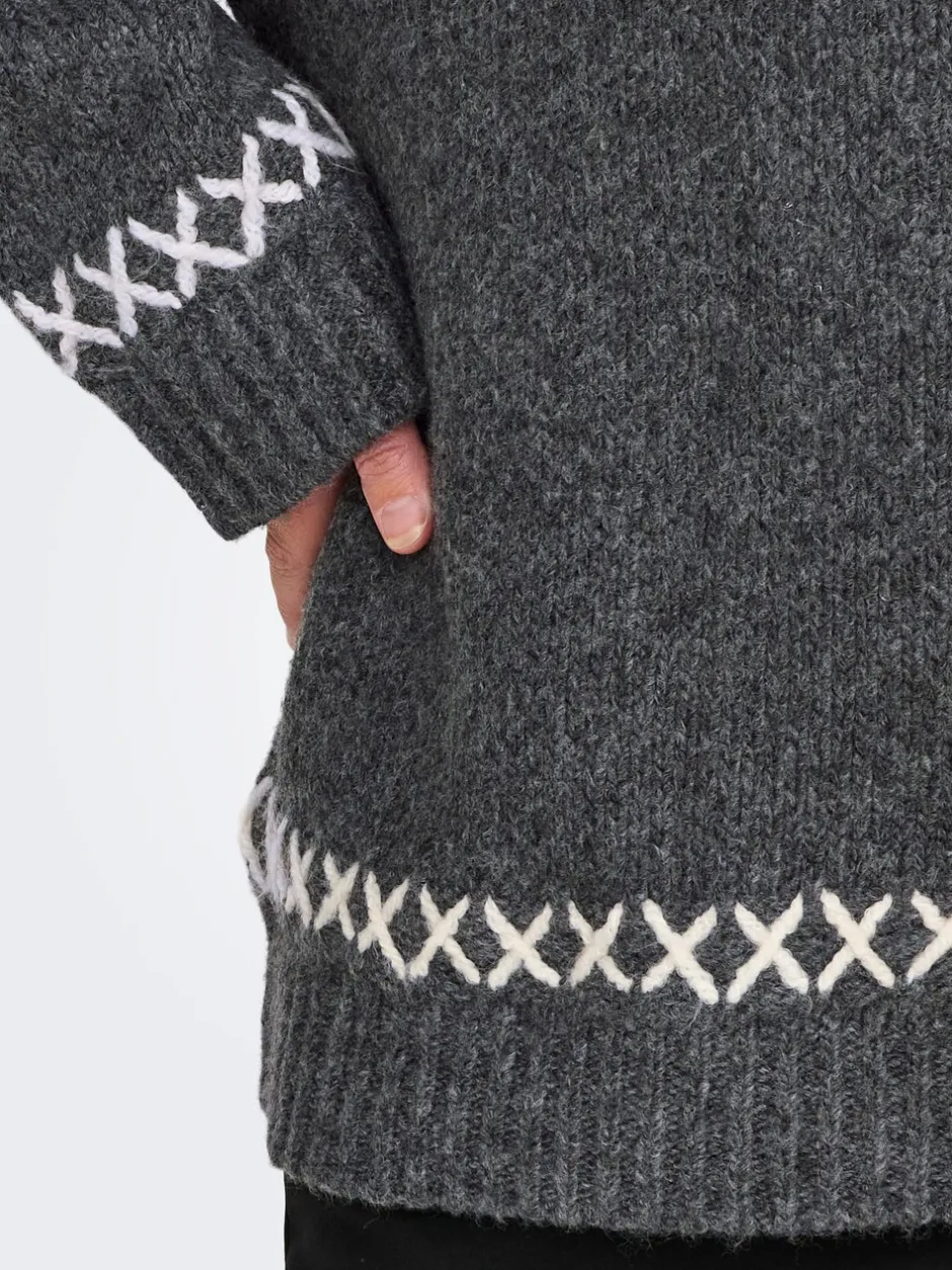 New CARAMANDA Striktrøje Dame Strik & Cardigans