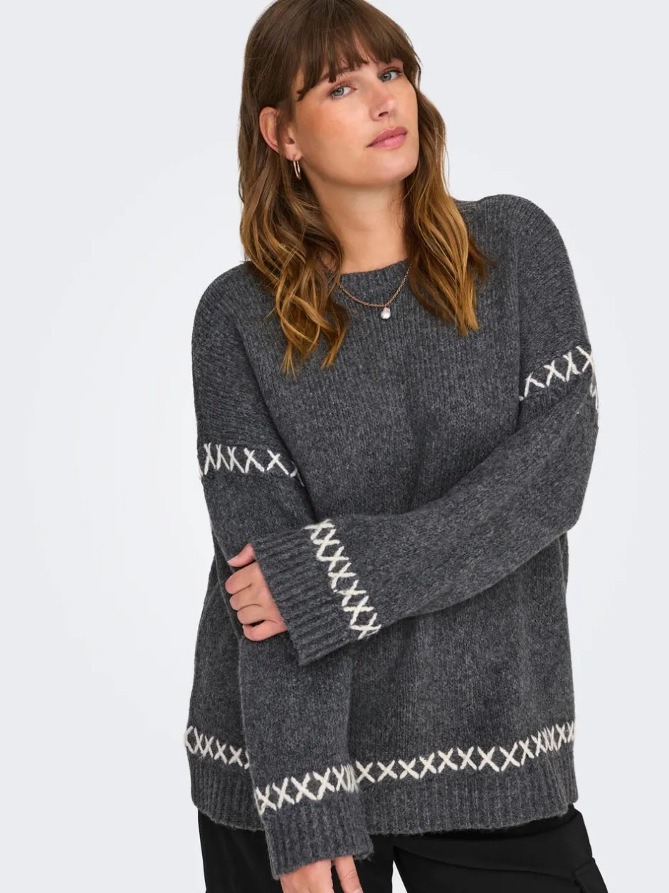 New CARAMANDA Striktrøje Dame Strik & Cardigans