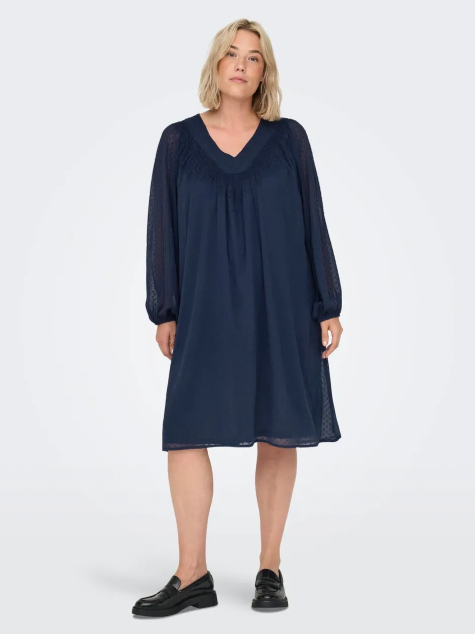 New CARANINE Midikjole Dame Kjoler