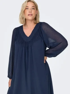 New CARANINE Midikjole Dame Kjoler