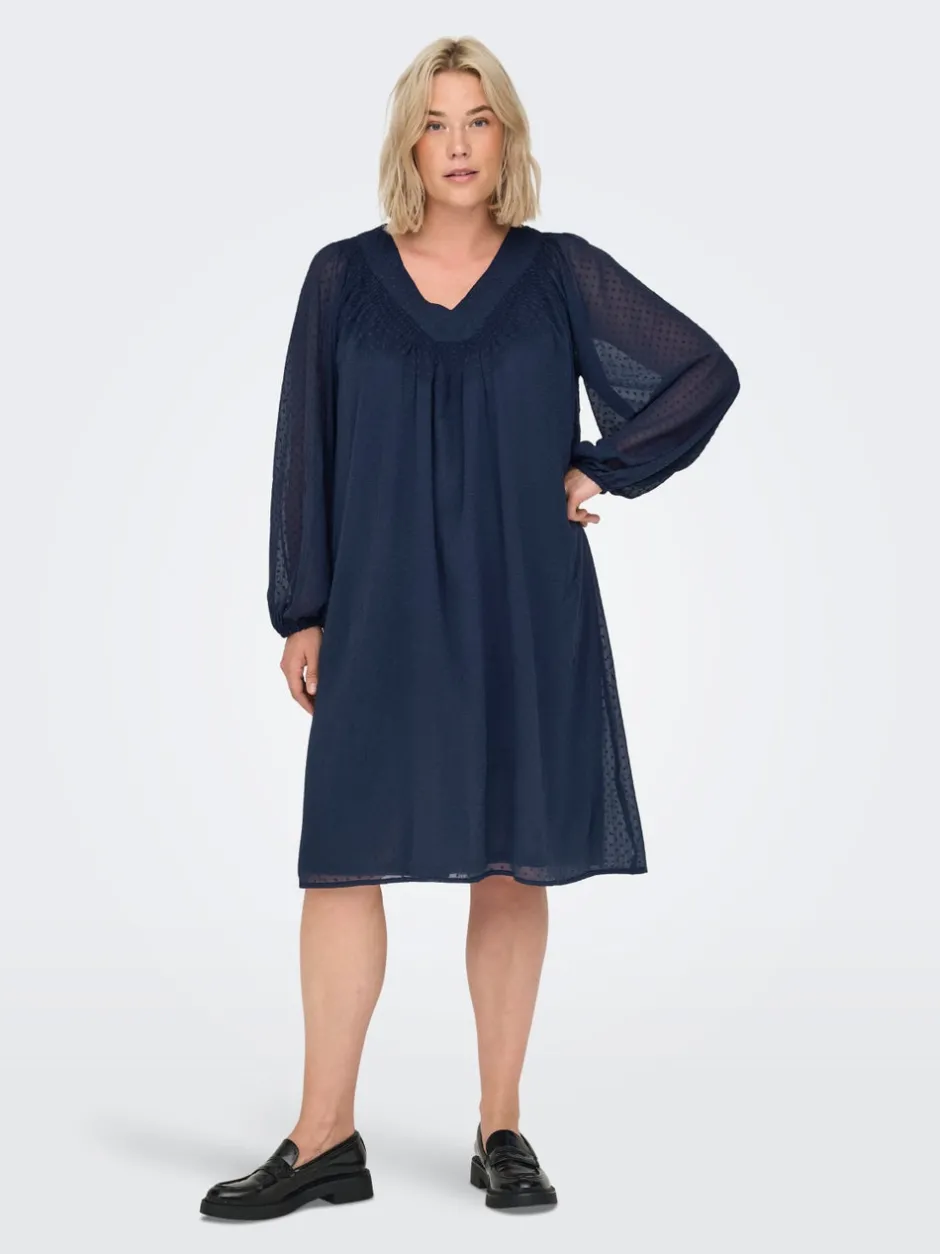 New CARANINE Midikjole Dame Kjoler