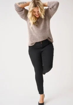 Sale CARANNA Høj talje Skinny fit Ankellængde Jeans Dame Jeans|Jeans