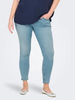 Sale CARANNA Høj talje Skinny fit Ankellængde Jeans Dame Jeans|Jeans