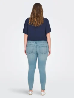 Sale CARANNA Høj talje Skinny fit Ankellængde Jeans Dame Jeans|Jeans