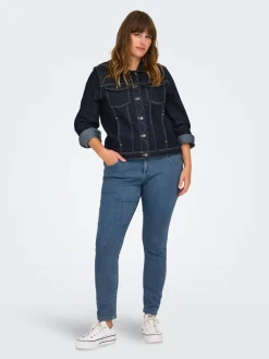 Sale CARANNA Mellemhøj talje Skinny fit Jeans Dame Jeans|Jeans