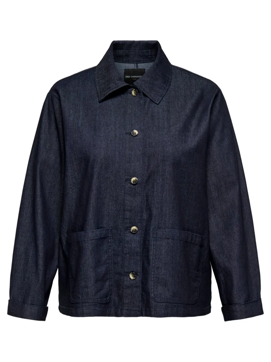 Discount CARASHBY Denimjakke Dame Jakker Og Frakker|Double Denim