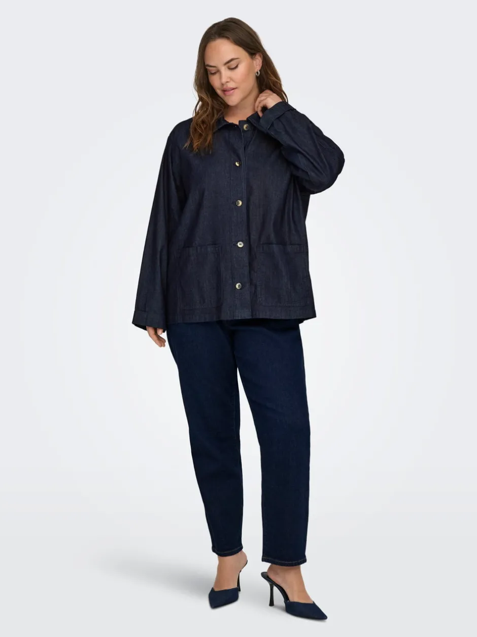 Discount CARASHBY Denimjakke Dame Jakker Og Frakker|Double Denim