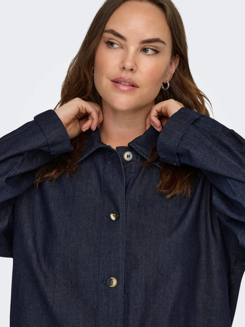 Discount CARASHBY Denimjakke Dame Jakker Og Frakker|Double Denim