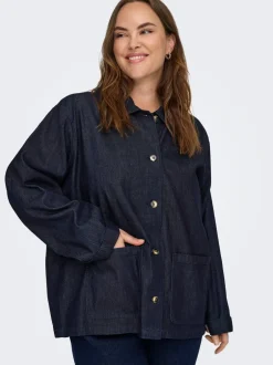 Discount CARASHBY Denimjakke Dame Jakker Og Frakker|Double Denim
