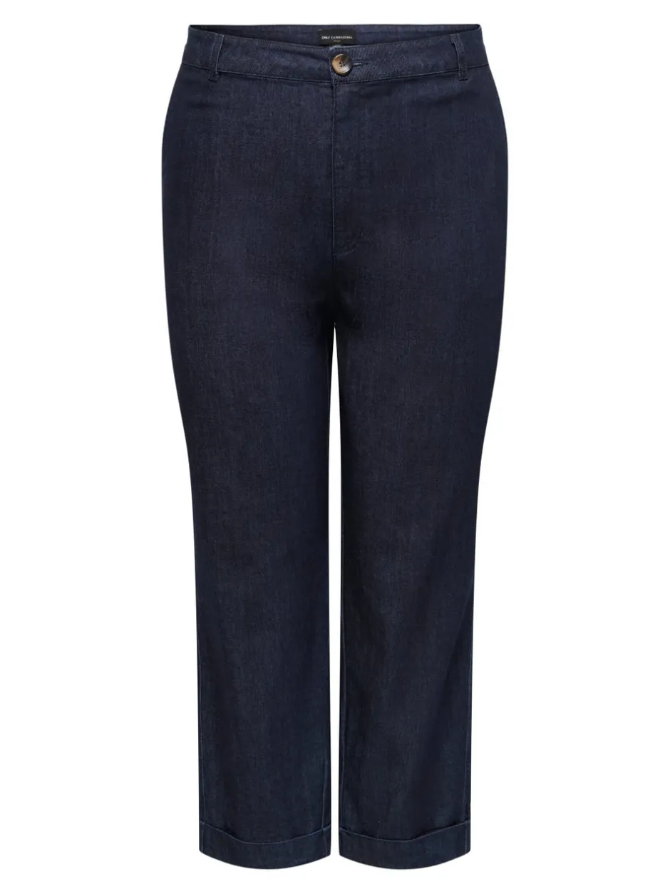 Best CARASHBY Straight fit Cropped Jeans Dame Jeans|Jeans