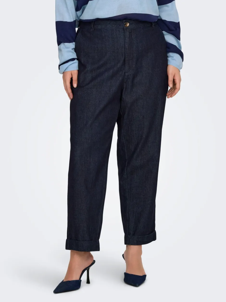 Best CARASHBY Straight fit Cropped Jeans Dame Jeans|Jeans