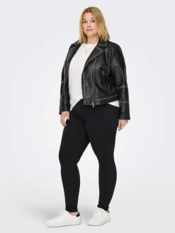 New CARAUDREY Bikerjakke Dame Jakker Og Frakker