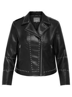New CARAUDREY Bikerjakke Dame Jakker Og Frakker
