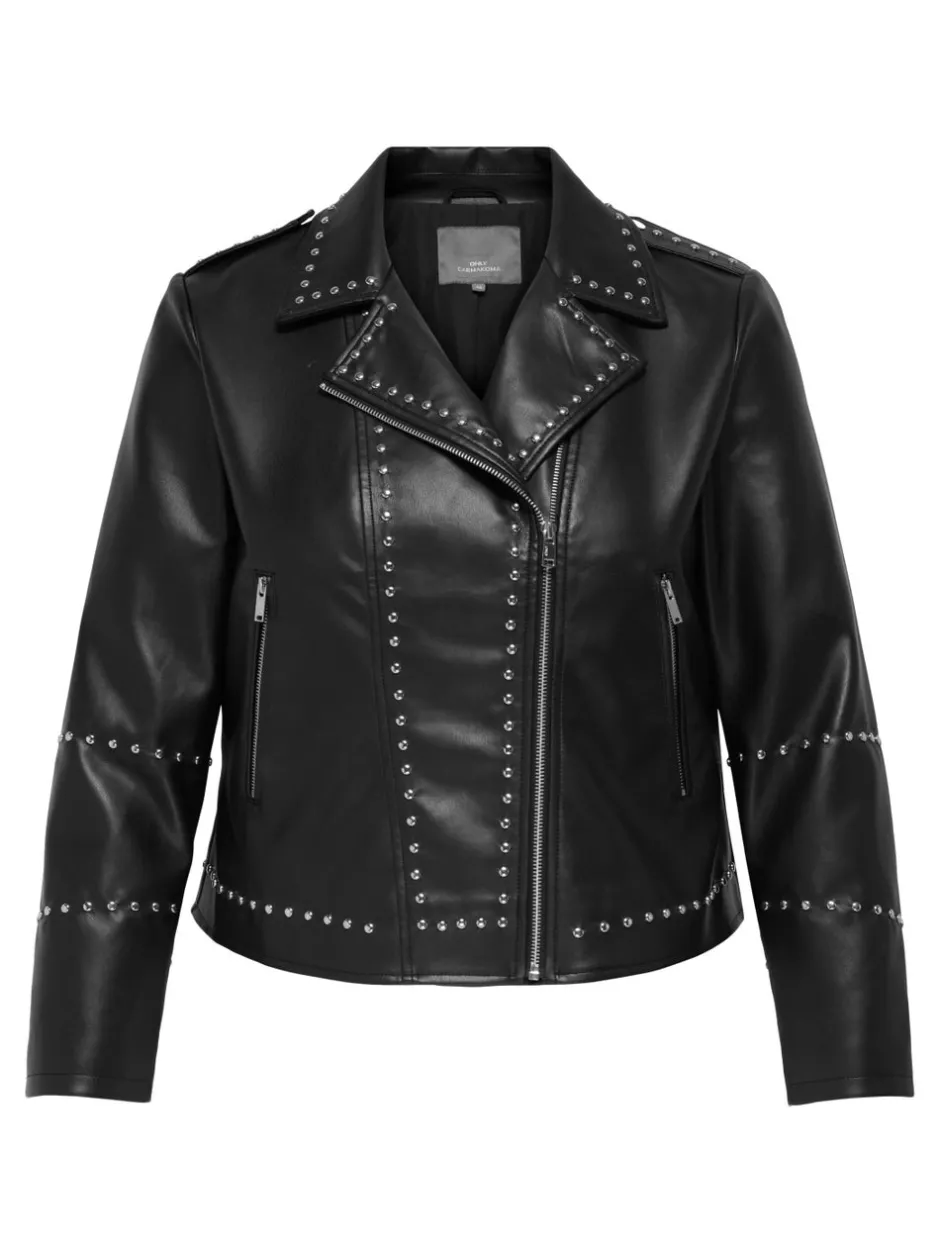 New CARAUDREY Bikerjakke Dame Jakker Og Frakker