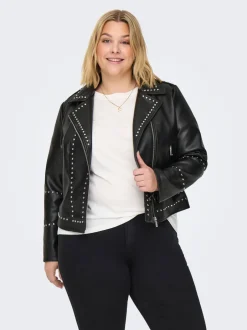 New CARAUDREY Bikerjakke Dame Jakker Og Frakker