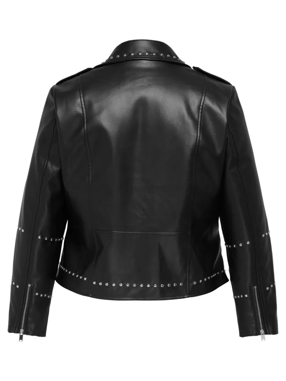 New CARAUDREY Bikerjakke Dame Jakker Og Frakker