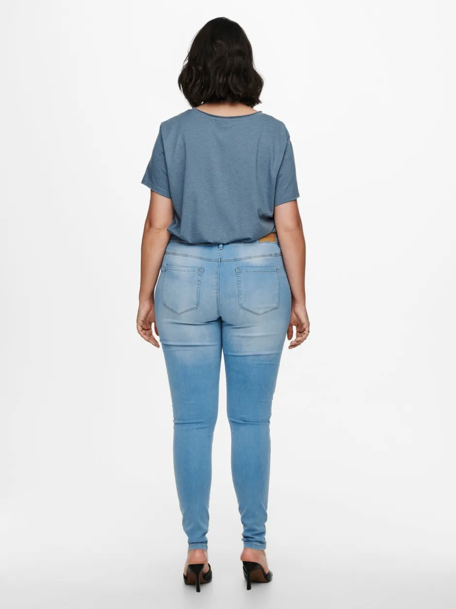 Online CARAUGUSTA Høj talje Skinny fit Jeans Dame Jeans|Jeans