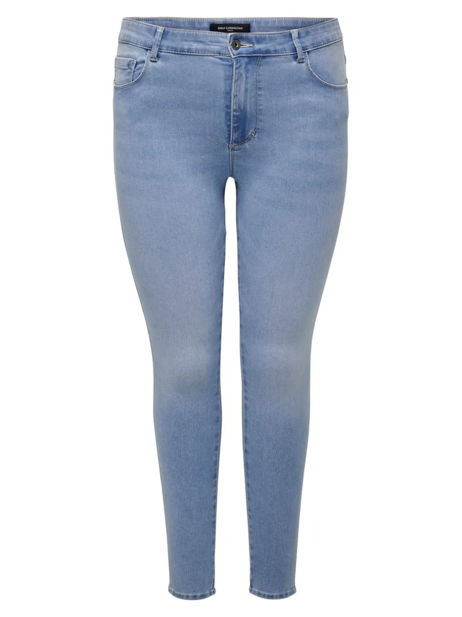 Online CARAUGUSTA Høj talje Skinny fit Jeans Dame Jeans|Jeans