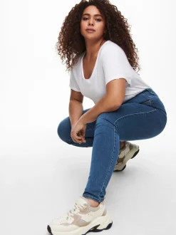 Discount CARAUGUSTA Høj talje Skinny fit Jeans Dame Jeans|Jeans
