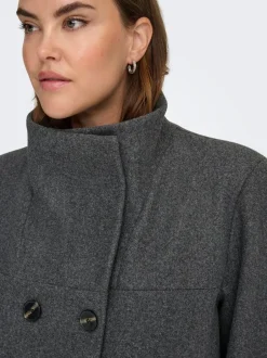 Clearance CARBLAKE Frakke Dame Jakker Og Frakker