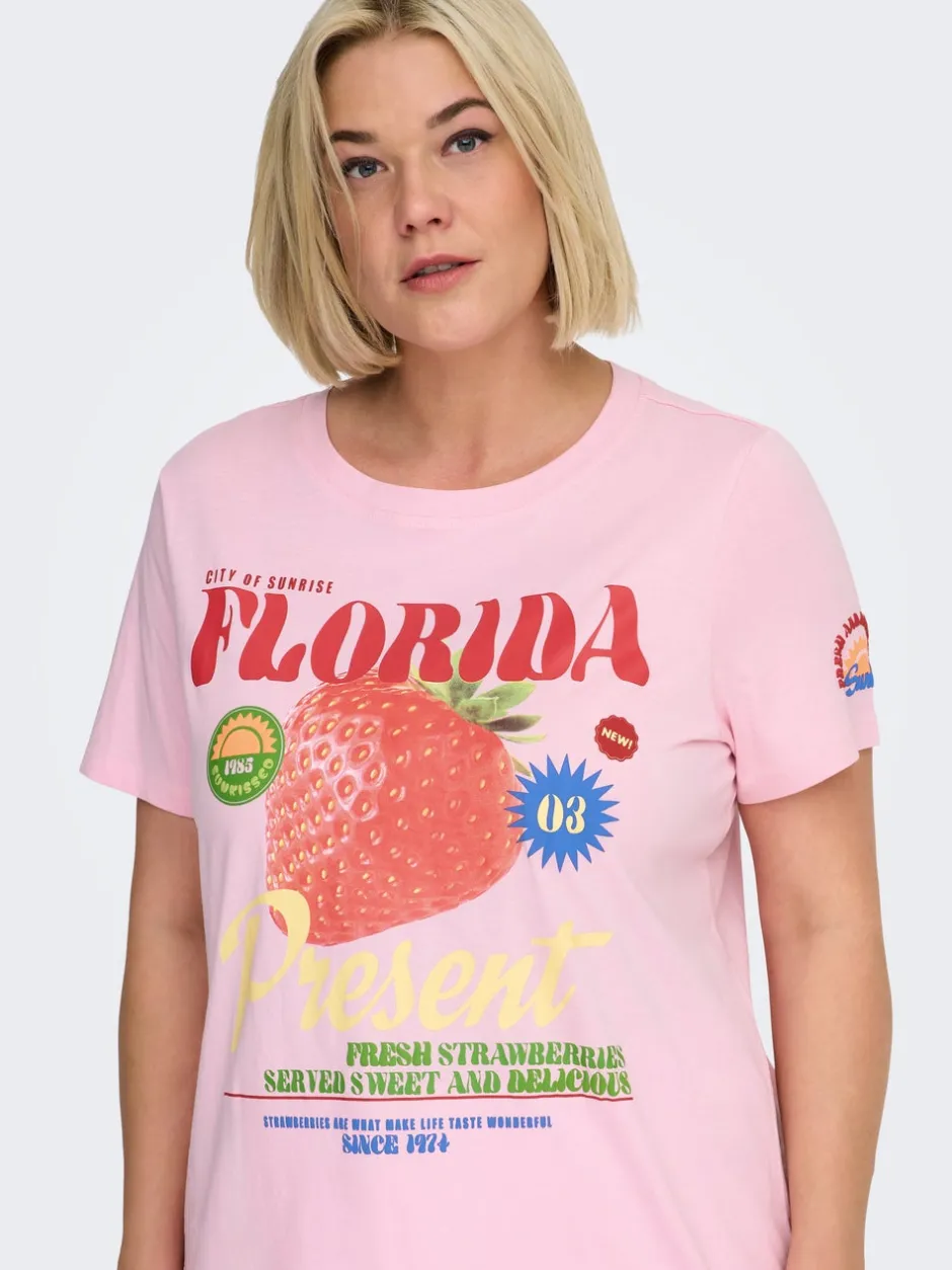 CARBOLETTE T-shirt Dame Toppe