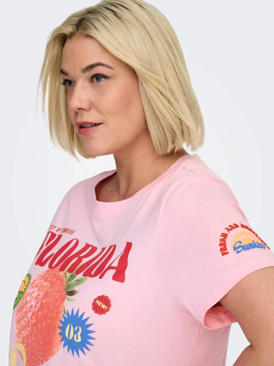 CARBOLETTE T-shirt Dame Toppe