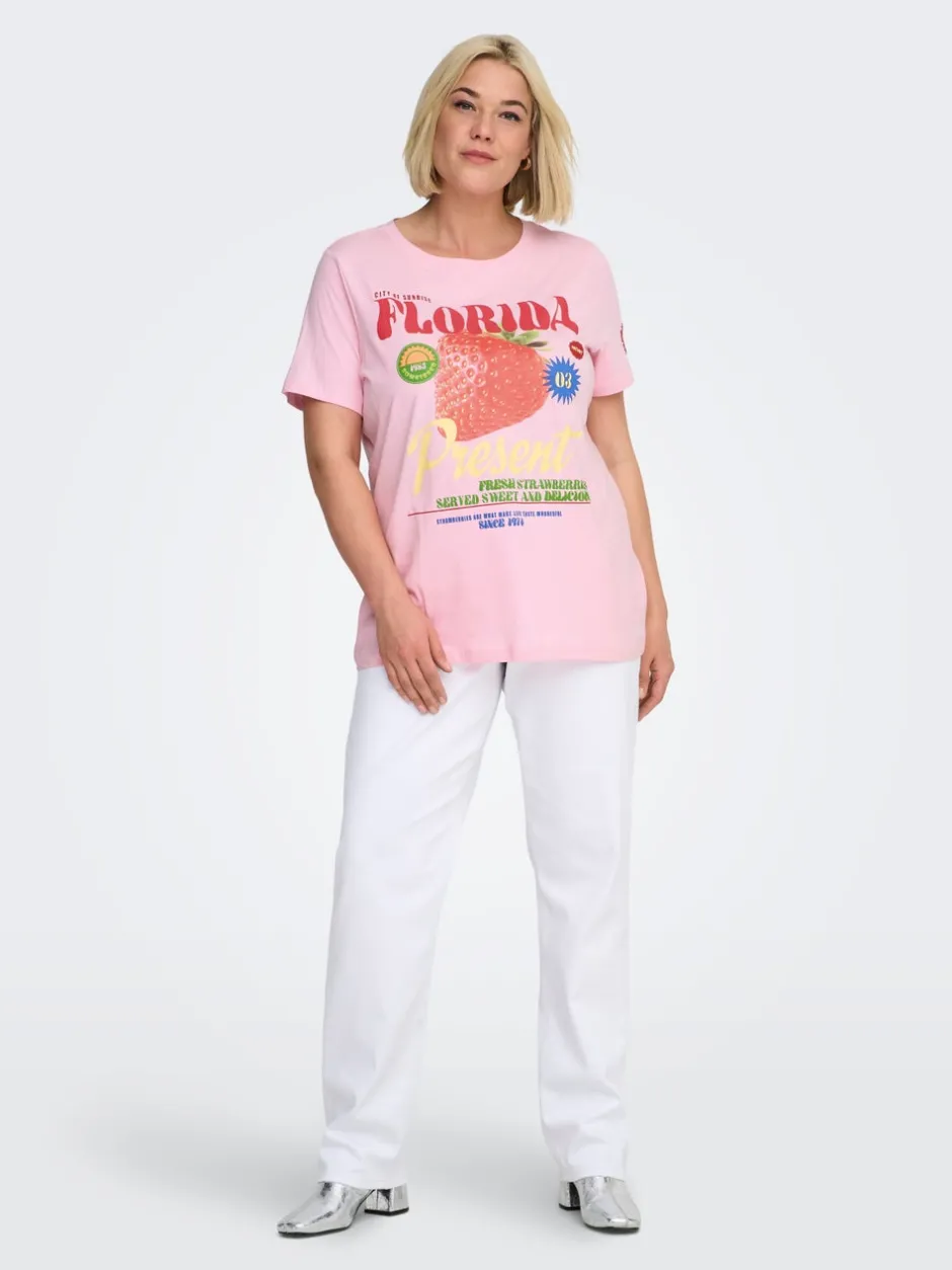 CARBOLETTE T-shirt Dame Toppe