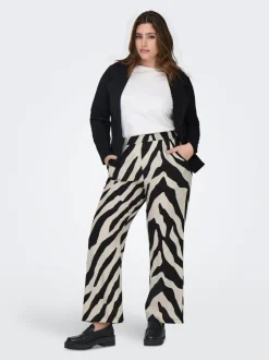 CARBRAXI Wide leg fit Bukser i wide fit Dame Bukser
