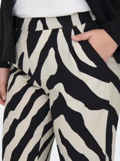 CARBRAXI Wide leg fit Bukser i wide fit Dame Bukser