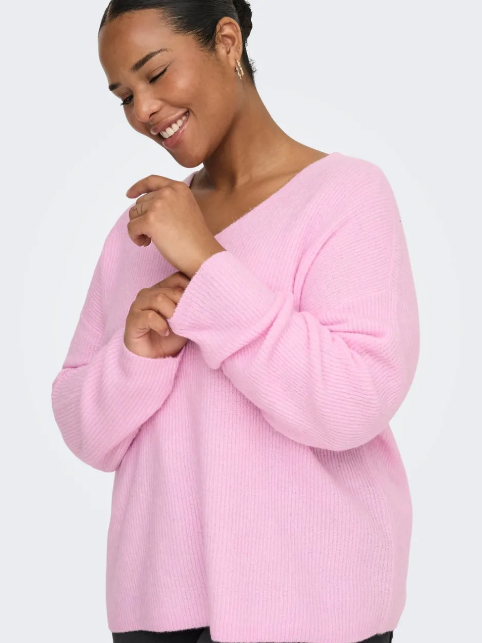 Clearance CARCAMILLA Striktrøje Dame Strik & Cardigans