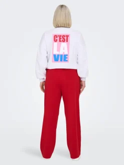 CARCARMEN Wide leg fit Bukser i wide fit Dame Bukser