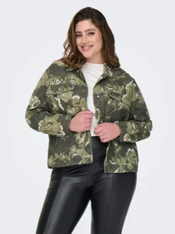 Clearance CARCAVA Denimjakke Dame Jakker Og Frakker