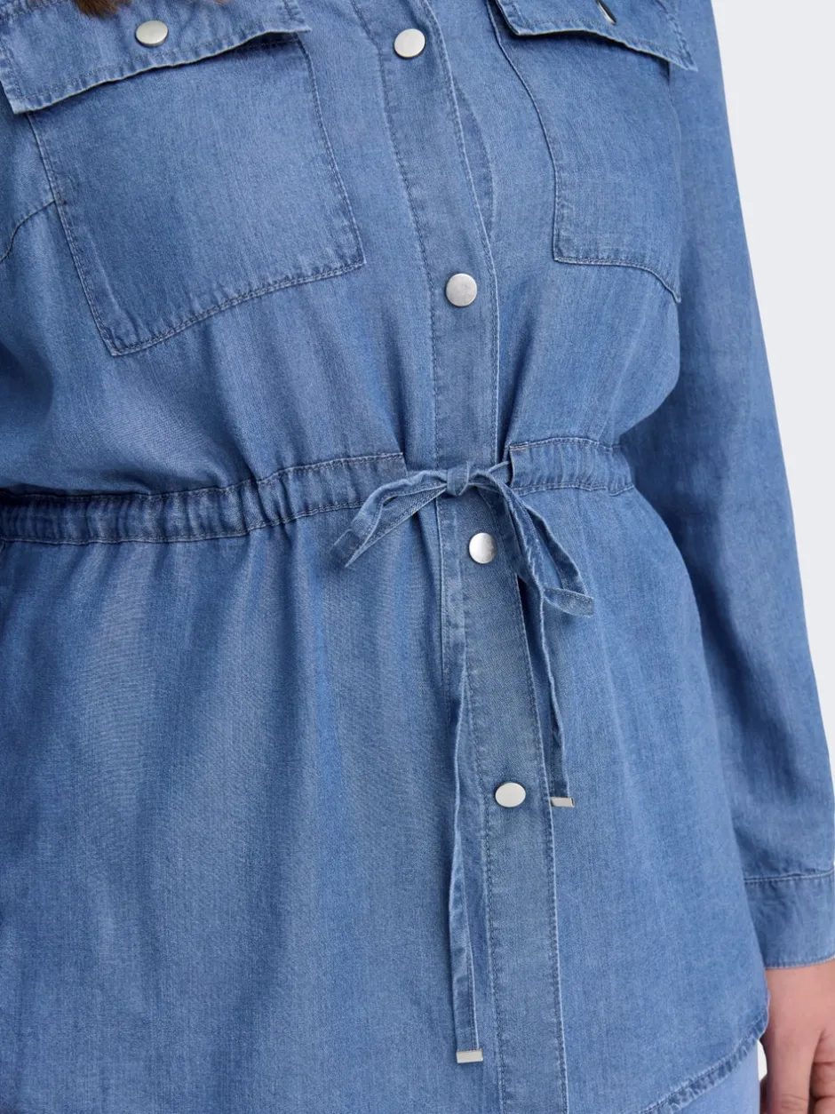 Clearance CARCHARIS Blazer Dame Jakker Og Frakker|Double Denim
