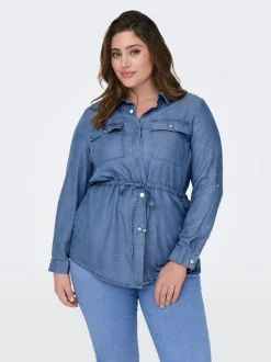 Clearance CARCHARIS Blazer Dame Jakker Og Frakker|Double Denim