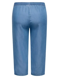 Best CARCHARIS Cropped fit Bukser i wide fit Dame Bukser