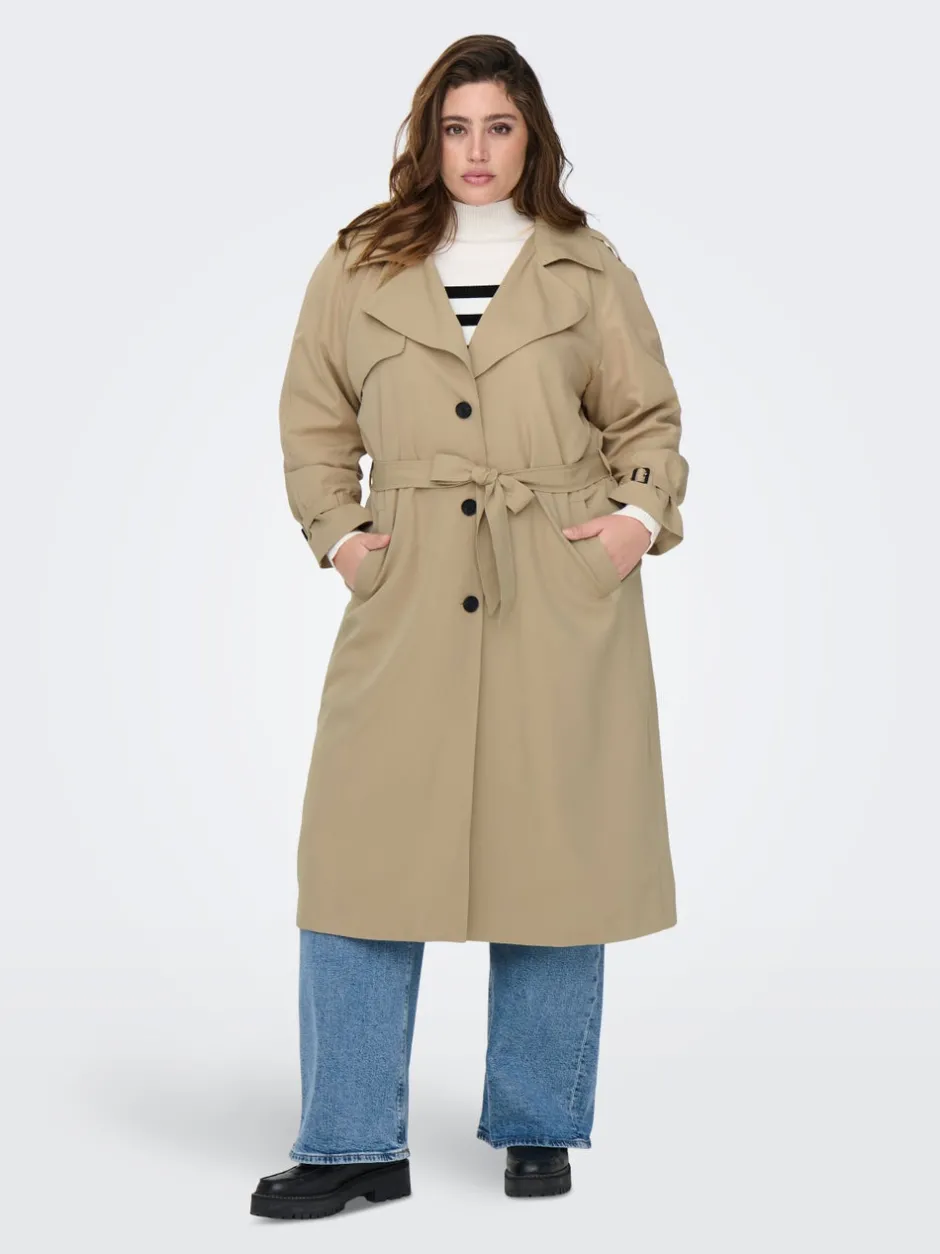 New CARCHLOE Trenchcoat Dame Jakker Og Frakker