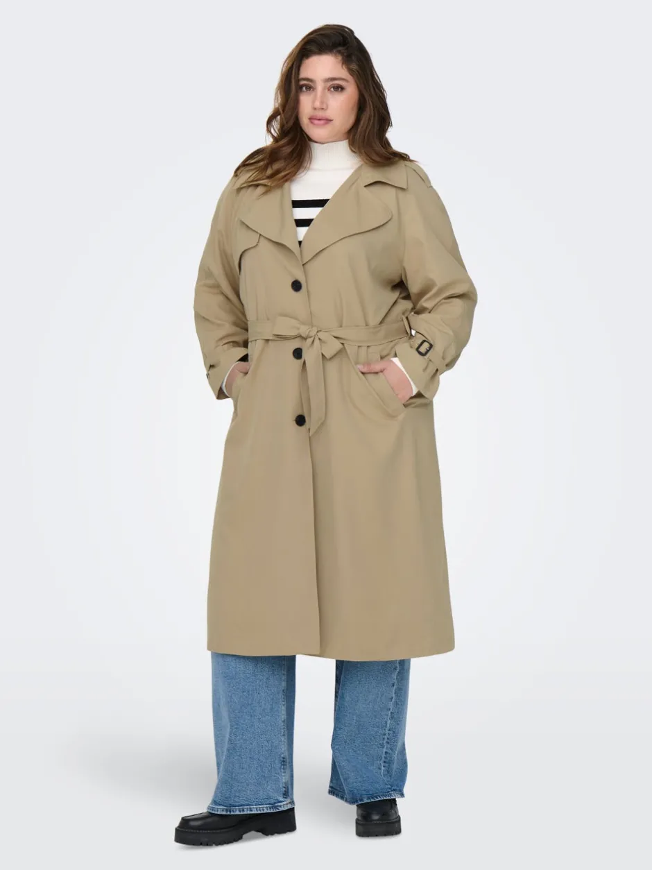 New CARCHLOE Trenchcoat Dame Jakker Og Frakker