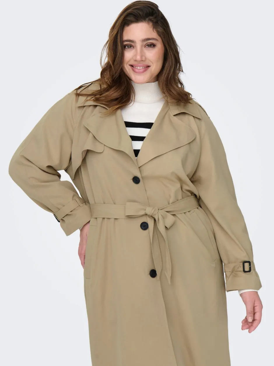 New CARCHLOE Trenchcoat Dame Jakker Og Frakker