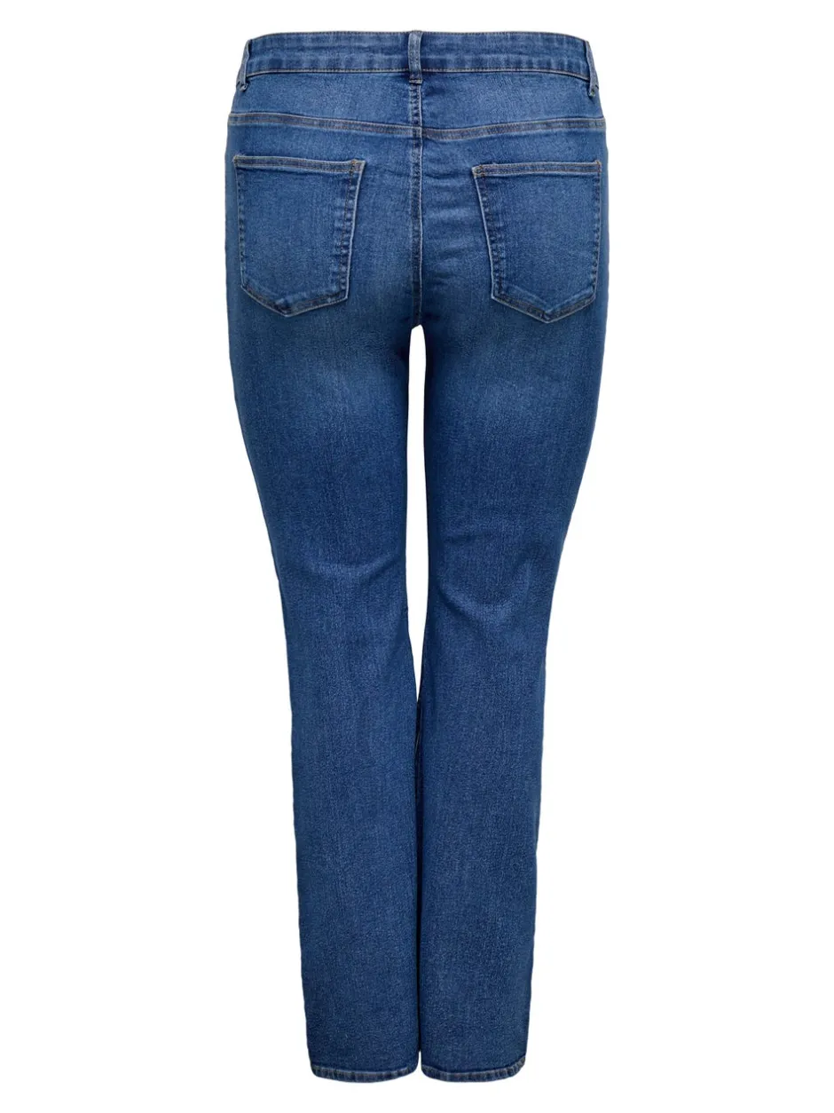 Outlet CARCHRISTINE Høj talje Flared fit Jeans Dame Jeans|Jeans