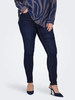 Hot CARCRUZ Høj talje Skinny fit Ankellængde Jeans Dame Jeans|Jeans