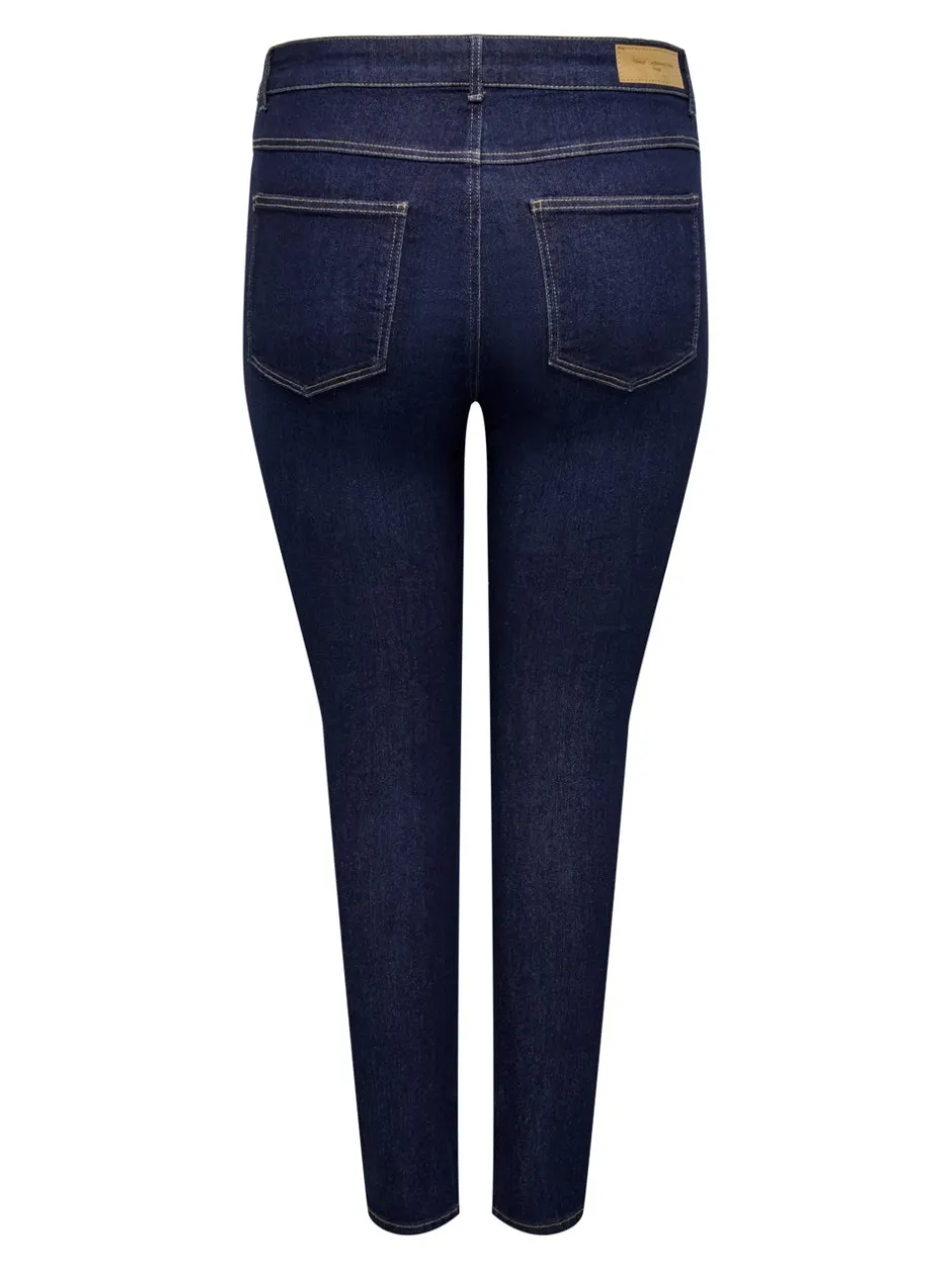 Hot CARCRUZ Høj talje Skinny fit Ankellængde Jeans Dame Jeans|Jeans