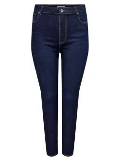 Hot CARCRUZ Høj talje Skinny fit Ankellængde Jeans Dame Jeans|Jeans