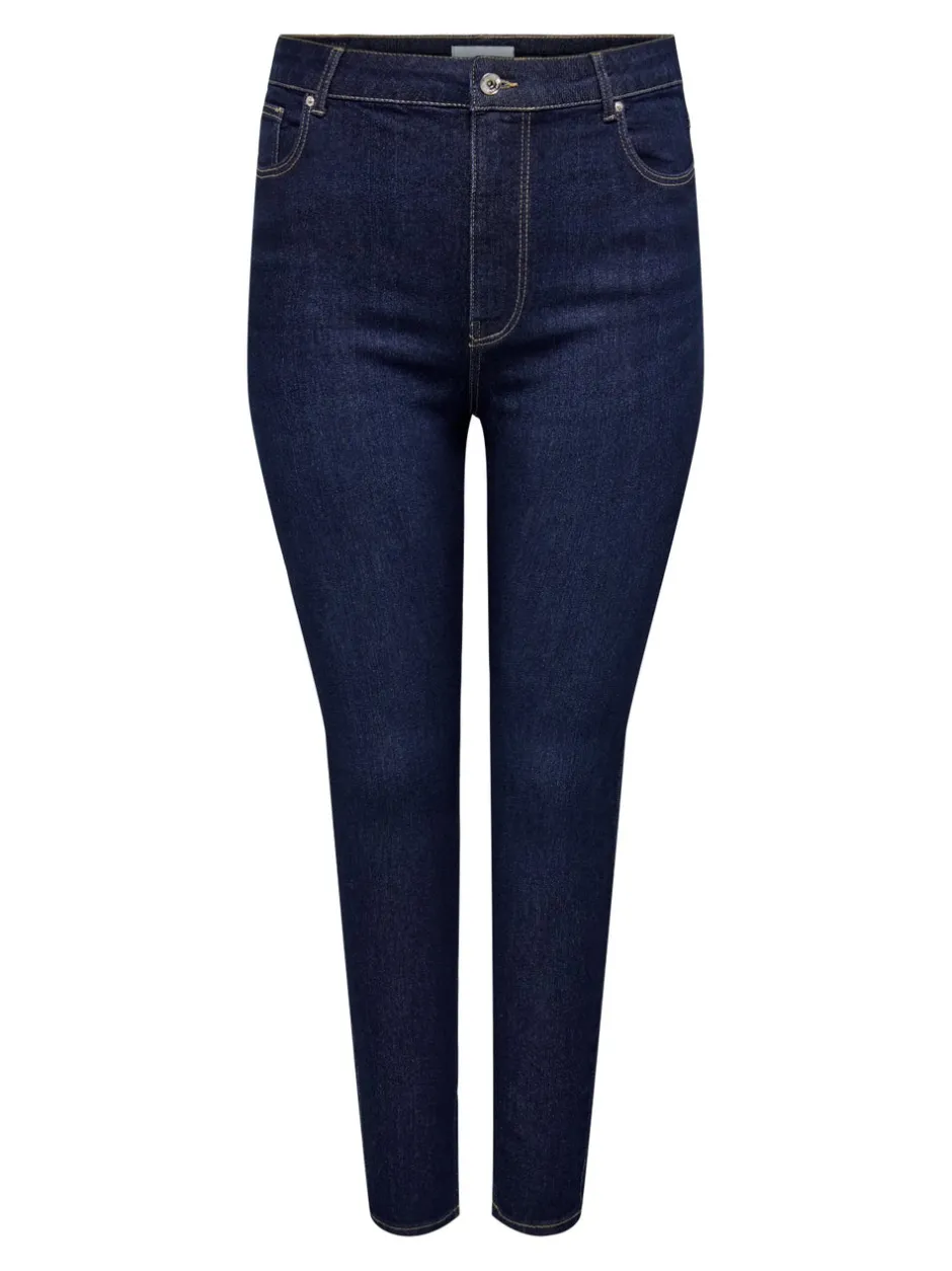 Hot CARCRUZ Høj talje Skinny fit Ankellængde Jeans Dame Jeans|Jeans