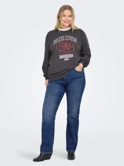 Best CARCRUZ Høj talje Skinny fit Ankellængde Jeans Dame Jeans|Jeans