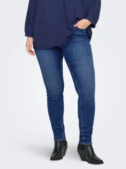 CARCRUZ Høj talje Skinny fit Ankellængde Jeans Dame Jeans|Jeans
