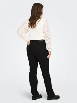 Clearance CARCRUZ Høj talje Skinny fit Ankellængde Jeans Dame Jeans|Jeans