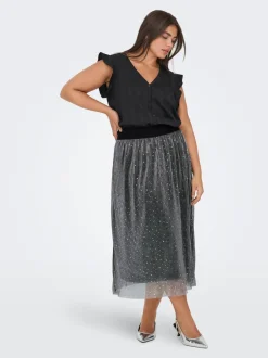 Discount CARDORIS Nederdel Midinederdel Dame Nederdele