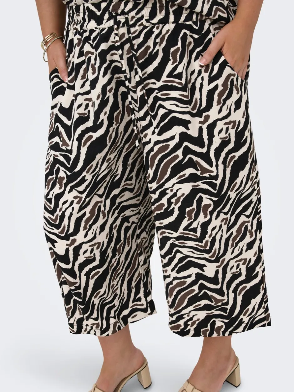 CARELITE Cropped fit Culottebukser Dame Bukser