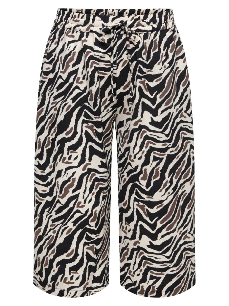 CARELITE Cropped fit Culottebukser Dame Bukser